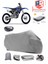Yamaha Yz 250 F Motor Brandası Gri Arka Çanta Uyumlu Motorsiket Brandası Motor Örtüsü Çadır Su Geçirmez Motosiklet Kılıfı Motor Brandası 1