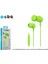 S-Link SL-KU160 Mobil Telefon Uyumlu Yesili Kulak Içi Mikrofonlu Kulaklık 1