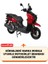 Rmg Moto Gusto Panzer 125 Motor Brandası Gri Arka Çanta Uyumlu Motorsiket Brandası Motor Örtüsü Çadır Su Geçirmez Motosiklet Kılıfı Motor Brandası 2