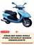 Honda Spacy 110 Alpha Motor Brandası Gri Arka Çanta Uyumlu Motorsiket Brandası Motor Örtüsü Çadır Su Geçirmez Motosiklet Kılıfı Motor Brandası 2