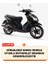 Arora Ar 150T-15 Motor Brandası Siyah Arka Çanta Uyumlu Motorsiket Brandası Motor Örtüsü Çadır Su Geçirmez Motosiklet Kılıfı Motor Brandası 2