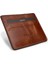 Hakiki Deri Vintage Taba Rengi Yatay Erkek Kartlık - 00530MTBAZ02 2