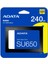 Adata 240GB 2.5" SU650 520-450MB-S ASU650SS-240GT-R SSD Harddisk 2
