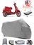 Vespa Elettrıca Motor Brandası Gri Motorsiket Brandası Motor Örtüsü Çadır Su Geçirmez Motosiklet Kılıfı Motor Brandası 1