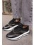 Colle Kadin Siyah Scuba Malzeme Siyah Taş Sneaker 3