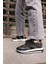 Colle Kadin Siyah Scuba Malzeme Siyah Taş Sneaker 5