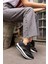 Colle Kadin Siyah Scuba Malzeme Siyah Taş Sneaker 7