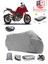 Ducati Multistrada 1260 S Motor Brandası Gri Arka Çanta Uyumlu Motorsiket Brandası Motor Örtüsü Çadır Su Geçirmez Motosiklet Kılıfı Motor Brandası 1