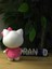 Hello Kitty Tarzı Figür – 12 cm Dekoratif Biblo 2