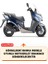 Kymco Xtown 125I Motor Brandası Siyah Motorsiket Brandası Motor Örtüsü Çadır Su Geçirmez Motosiklet Kılıfı Motor Brandası 2