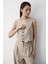 Bej Linda Yelek Pantolon Takım 6