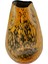 Turuncu & Siyah Cam Vazo 4