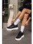 Keddy Kadın Siyah Gercek Deri Eva Taban Sneaker 2
