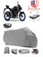 Suzuki Gsx-S 125 Arka Çanta Uyumlu (Gri) Motorsiket Brandası Motor Örtüsü Çadır Su Geçirmez Motosiklet Kılıfı Motor Brandası 1