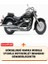 Suzuki Vl 800 Volusia Arka Çanta Uyumlu (Gri) Motorsiket Brandası Motor Örtüsü Çadır Su Geçirmez Motosiklet Kılıfı Motor Brandası 2