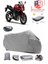 Yamaha Fz1 Fazer Arka Çanta Uyumlu (Gri) Motorsiket Brandası Motor Örtüsü Çadır Su Geçirmez Motosiklet Kılıfı Motor Brandası 1