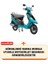 Tvs Scooty Pep Plus Gri Motorsiket Brandası Motor Örtüsü Çadır Su Geçirmez Motosiklet Kılıfı Motor Brandası 2