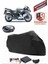 Kawasaki Zzr 1400 Abs Siyah Arka Çanta Uyumlu Motorsiket Brandası Motor Örtüsü Çadır Su Geçirmez Motosiklet Kılıfı Motor Brandası 1