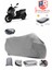 Sym Jet 14 200I Arka Çanta Uyumlu (Gri) Motorsiket Brandası Motor Örtüsü Çadır Su Geçirmez Motosiklet Kılıfı Motor Brandası 1
