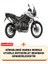 Triumph Tiger 800 Xcx Arka Çanta Uyumlu (Gri) Motorsiket Brandası Motor Örtüsü Çadır Su Geçirmez Motosiklet Kılıfı Motor Brandası 2