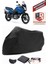 Suzuki V-Strom DL650 Siyah Motorsiket Brandası Motor Örtüsü Çadır Su Geçirmez Motosiklet Kılıfı Motor Brandası 1