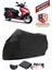 Motoran Maxima 150 Siyah Motorsiket Brandası Motor Örtüsü Çadır Su Geçirmez Motosiklet Kılıfı Motor Brandası 1