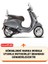 Vespa Primavera 150 Touring Siyah Motorsiket Brandası Motor Örtüsü Çadır Su Geçirmez Motosiklet Kılıfı Motor Brandası 2