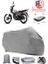 Kuba Strike 150 Gri Motorsiket Brandası Motor Örtüsü Çadır Su Geçirmez Motosiklet Kılıfı Motor Brandası 1