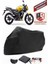 Tvs Raider 125 Siyah Motorsiket Brandası Motor Örtüsü Çadır Su Geçirmez Motosiklet Kılıfı Motor Brandası 1