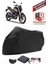 Voge 125 R Siyah Motorsiket Brandası Motor Örtüsü Çadır Su Geçirmez Motosiklet Kılıfı Motor Brandası 1