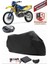 Husqvarna Te 610 Siyah Arka Çanta Uyumlu Motorsiket Brandası Motor Örtüsü Çadır Su Geçirmez Motosiklet Kılıfı Motor Brandası 1