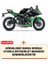 Kawasaki Ninja 650 Arka Çanta Uyumlu (Gri) Motorsiket Brandası Motor Örtüsü Çadır Su Geçirmez Motosiklet Kılıfı Motor Brandası 2