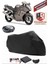 Honda Cbr 1100 Xx Siyah Arka Çanta Uyumlu Motorsiket Brandası Motor Örtüsü Çadır Su Geçirmez Motosiklet Kılıfı Motor Brandası 1