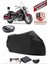 Yamaha Royal Star Xvz 1300 Siyah Arka Çanta Uyumlu Motorsiket Brandası Motor Örtüsü Çadır Su Geçirmez Motosiklet Kılıfı Motor Brandası 1