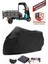 Arora Ar 150-5 Kargo Siyah Motorsiket Brandası Motor Örtüsü Çadır Su Geçirmez Motosiklet Kılıfı Motor Brandası 1
