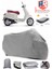 Vespa Primavera 150 Gri Motorsiket Brandası Motor Örtüsü Çadır Su Geçirmez Motosiklet Kılıfı Motor Brandası 1