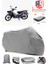 Ramzey Classic Gri Motorsiket Brandası Motor Örtüsü Çadır Su Geçirmez Motosiklet Kılıfı Motor Brandası 1