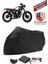 Mutt Mastiff 250 Siyah Motorsiket Brandası Motor Örtüsü Çadır Su Geçirmez Motosiklet Kılıfı Motor Brandası 1