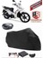 Dorado Akida Cub 125 Siyah Arka Çanta Uyumlu Motorsiket Brandası Motor Örtüsü Çadır Su Geçirmez Motosiklet Kılıfı Motor Brandası 1