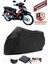 Tvs Neo X3I Siyah Motorsiket Brandası Motor Örtüsü Çadır Su Geçirmez Motosiklet Kılıfı Motor Brandası 1