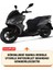 Sym Jet 14 200I Abs Gri Motorsiket Brandası Motor Örtüsü Çadır Su Geçirmez Motosiklet Kılıfı Motor Brandası 2