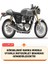 Triumph Thruxton 1200 R Siyah Motorsiket Brandası Motor Örtüsü Çadır Su Geçirmez Motosiklet Kılıfı Motor Brandası 2