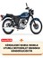 Kawasaki W 230 Arka Çanta Uyumlu (Gri) Motorsiket Brandası Motor Örtüsü Çadır Su Geçirmez Motosiklet Kılıfı Motor Brandası 2