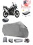 Triumph Tiger Arka Çanta Uyumlu (Gri) Motorsiket Brandası Motor Örtüsü Çadır Su Geçirmez Motosiklet Kılıfı Motor Brandası 1