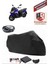 Sym Jet 14 Siyah Arka Çanta Uyumlu Motorsiket Brandası Motor Örtüsü Çadır Su Geçirmez Motosiklet Kılıfı Motor Brandası 1