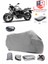 Honda Cbf 600 Arka Çanta Uyumlu (Gri) Motorsiket Brandası Motor Örtüsü Çadır Su Geçirmez Motosiklet Kılıfı Motor Brandası 1