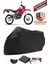 Hyosung Rx 125 Siyah Motorsiket Brandası Motor Örtüsü Çadır Su Geçirmez Motosiklet Kılıfı Motor Brandası 1