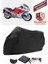 Honda Cbr 1000 F Siyah Motorsiket Brandası Motor Örtüsü Çadır Su Geçirmez Motosiklet Kılıfı Motor Brandası 1