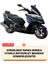 Kymco Dink 200I Siyah Motorsiket Brandası Motor Örtüsü Çadır Su Geçirmez Motosiklet Kılıfı Motor Brandası 2