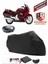 Honda St 1300 Pan European Siyah Arka Çanta Uyumlu Motorsiket Brandası Motor Örtüsü Çadır Su Geçirmez Motosiklet Kılıfı Motor Brandası 1